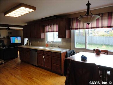 Kitchen New cabinets and appliances in eat-in kitc
