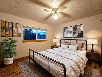 Virtually staged bedroom #1