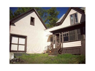 Exterior Front. Side view & barn