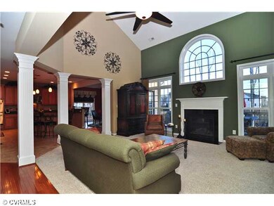 Exterior Front - Family Room Looking into Kitchen.