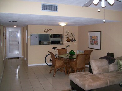 view towards kitchen