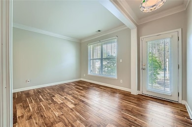 Entrance foyer featuring a wealth of natural light
