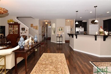 LIVING ROOM OVERLOOKING BREAKFAST BAR