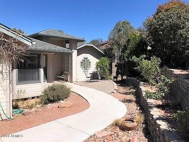 Front walk