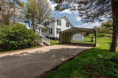 View from the driveway