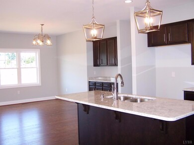 View of Dining area with built-in hutch/beverage c