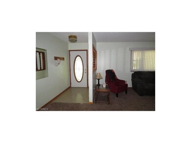 View of Front Entrance in Living Room