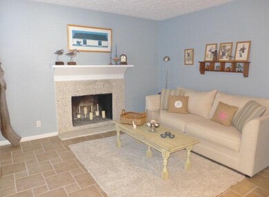 den with fireplace