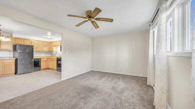 Living Room into Kitchen