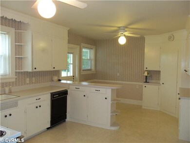 Kitchen - Eat in Kitchen, door in back of picture 