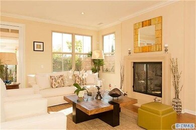 Closeup of living area of great room