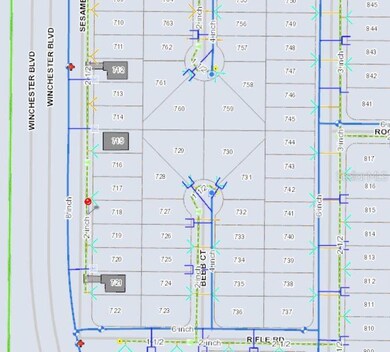 Water & Sewer are available in the street.