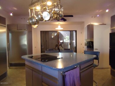 Kitchen w/Sep. Subzero Refrig & Freezer