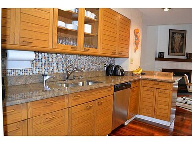 Kitchen. Updated kitchen has granite counter tops.