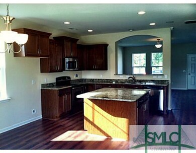 Kitchen. Granite and Stainless  great island