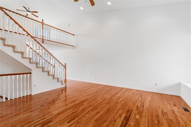 Dramatic Vaulted Ceiling with Can Lights & Ceiling