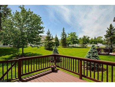 Enjoy the Outdoors on the back deck and open green