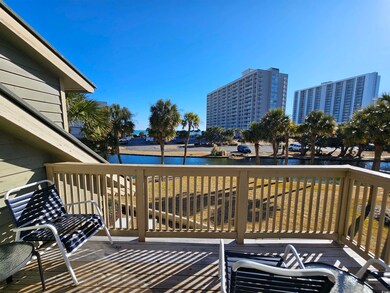 Deck with a water view