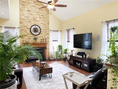 Family Room With Skylights