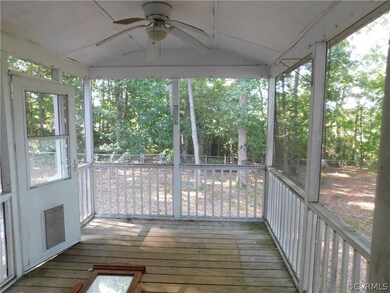 Screened porch