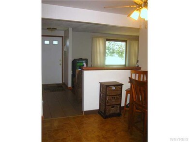 Living Room. This is a view of the front foyer/hal