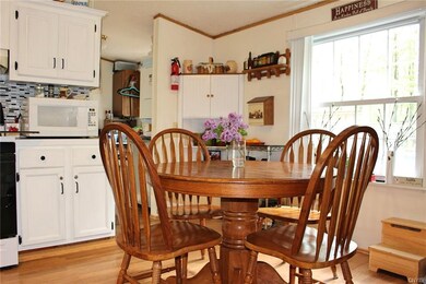 Eat-In kitchen open to living space!