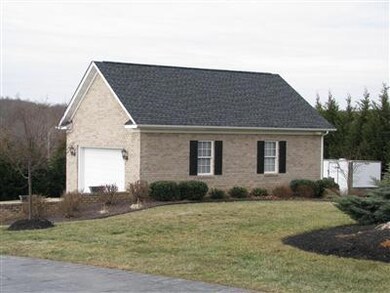 Detached two car garage
