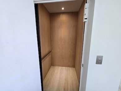 inside elevator