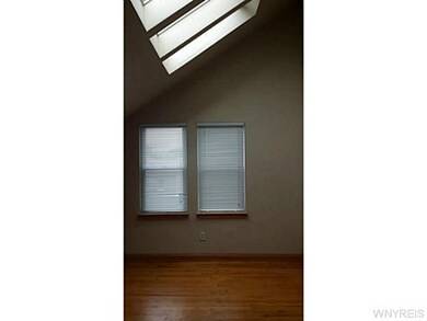 Bedroom Front bedroom with 3 skylight windows