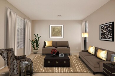 Staged Living Room