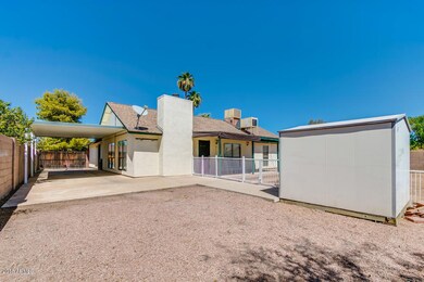 RV Parking and Backyard