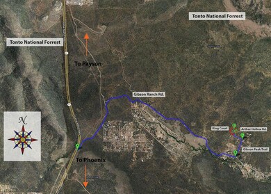 Satellite map lots 1 and 2 from distance