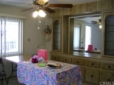 Dining area with built in China Cabinet.  Lots of 