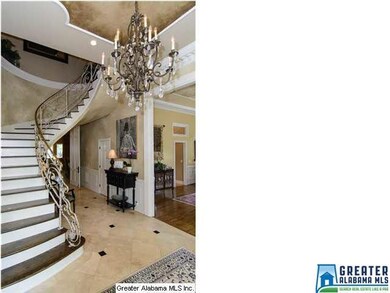 The magnificent suspended circular staircase with 