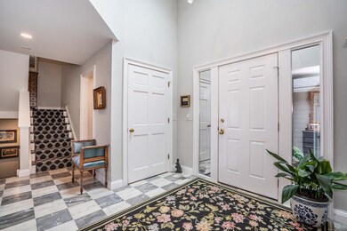 Spacious entry way