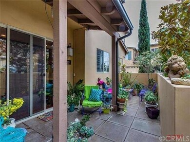 Private patio.