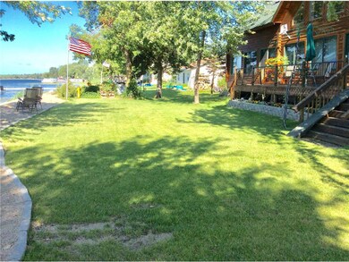 Lakeside yard