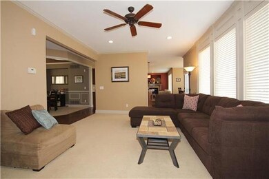Another family room view.