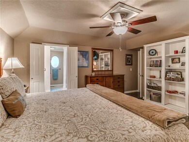 Beautiful built in bookcases. Master Suite renovat