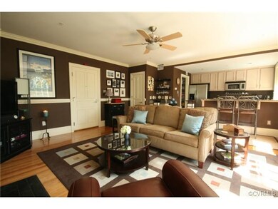 Great room and kitchen.
