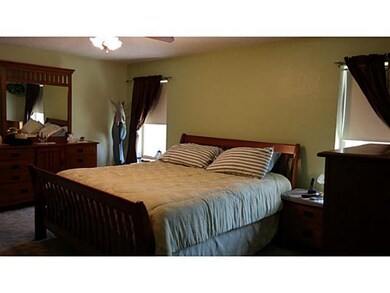 Master Bedroom. Master bedroom is large enough for
