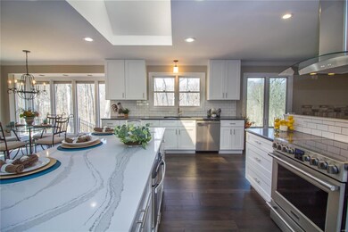 Cambria Quartz Countertops, Custom Cabinets w/Soft