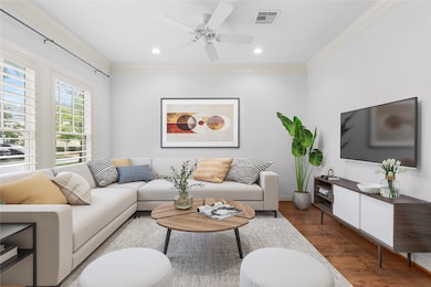 Generous formal Den with ample space for different