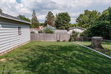 Fenced in yard