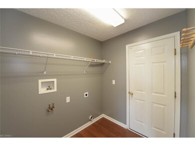 Main floor laundry/mud room to garage