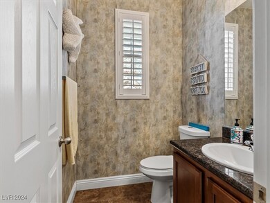 Downstairs half bath