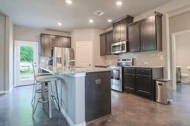Side of kitchen.