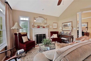 Another view of the family room looking into the d