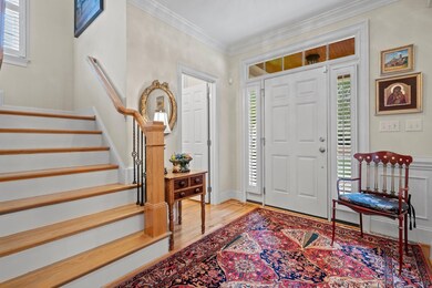 Light and bright entry foyer.