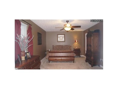 Expansive Master Bedroom with walk in closet